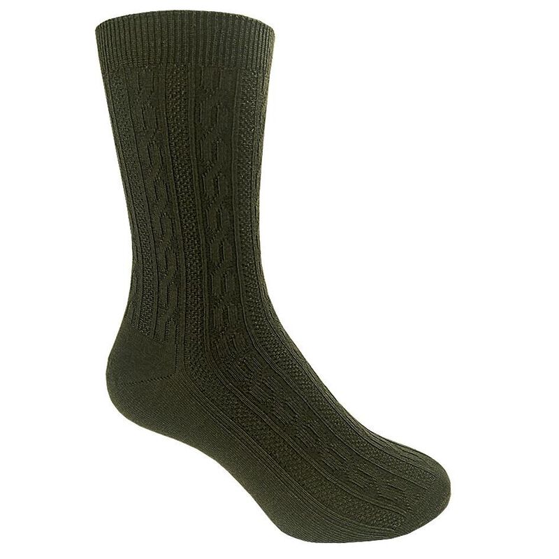 Designer Textiles Merino Cable Sock image number 1